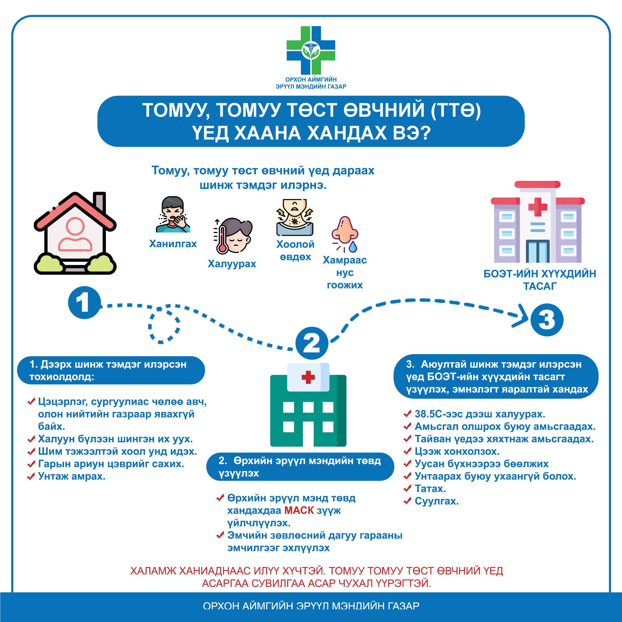 Томуу, томуу төст өвчний үед хаана хандах вэ?
