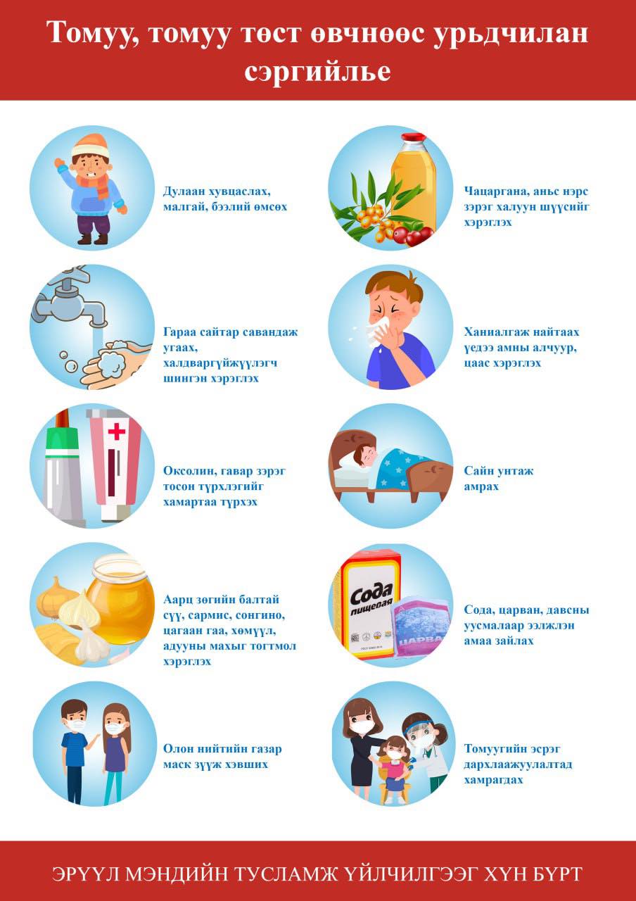 Томуу томуу төст өвчнөөс урьдчилан сэргийлье