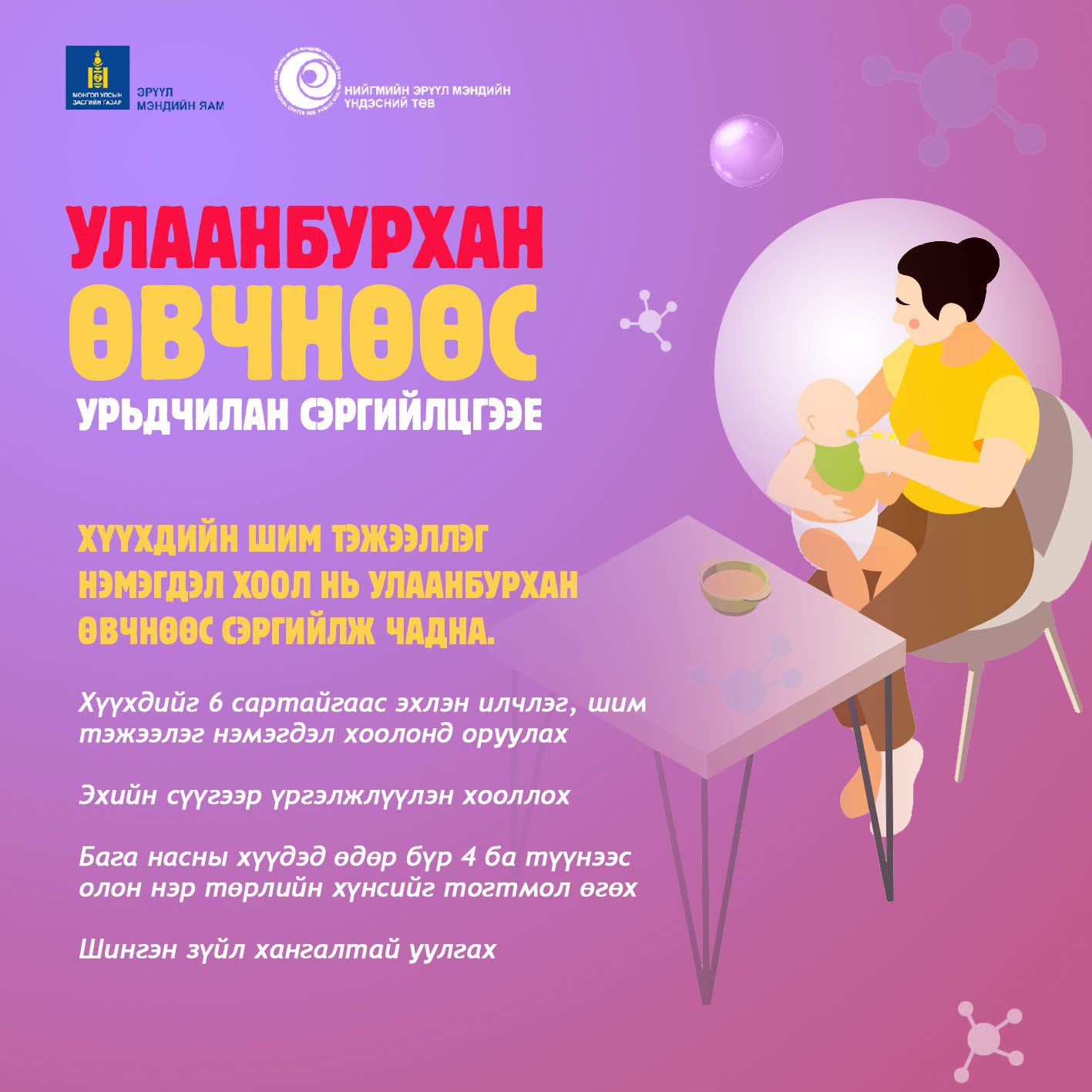 Улаанбурхан өвчнөөс урьдчилан сэргийлье