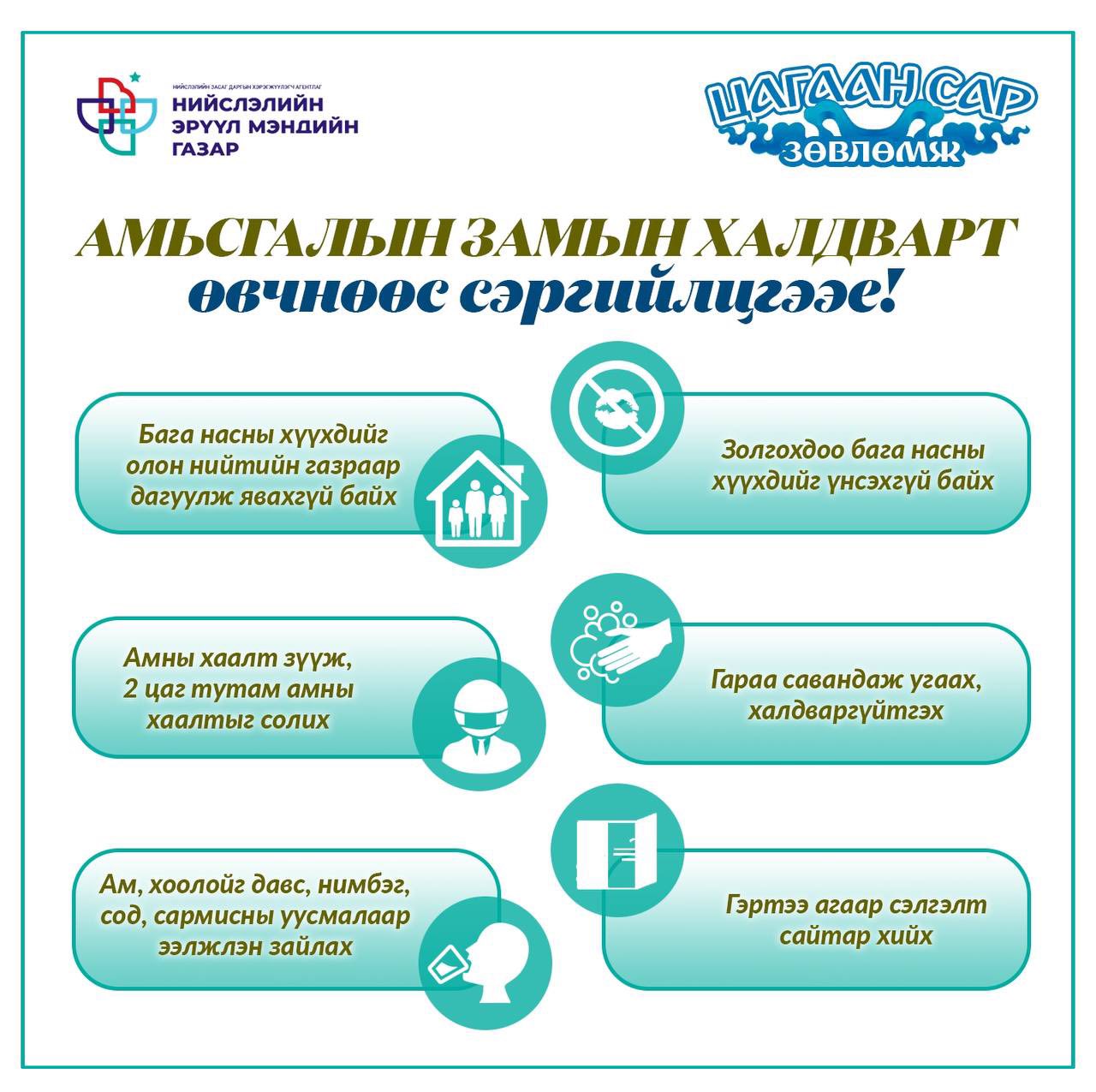 САР ШИНИЙН БАЯРЫН ӨДРҮҮДЭД ЭРҮҮЛ МЭНДЭЭ ХАМГААЛЪЯ!