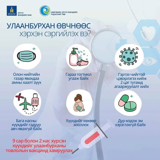 Нэмэлт дархлаажуулалтандаа хамрагдаж улаанбурхан өвчинд цэг тавьцгаая!