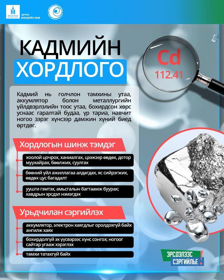 Хүн амын эрүүл мэндэд хамгийн аюултай бодис